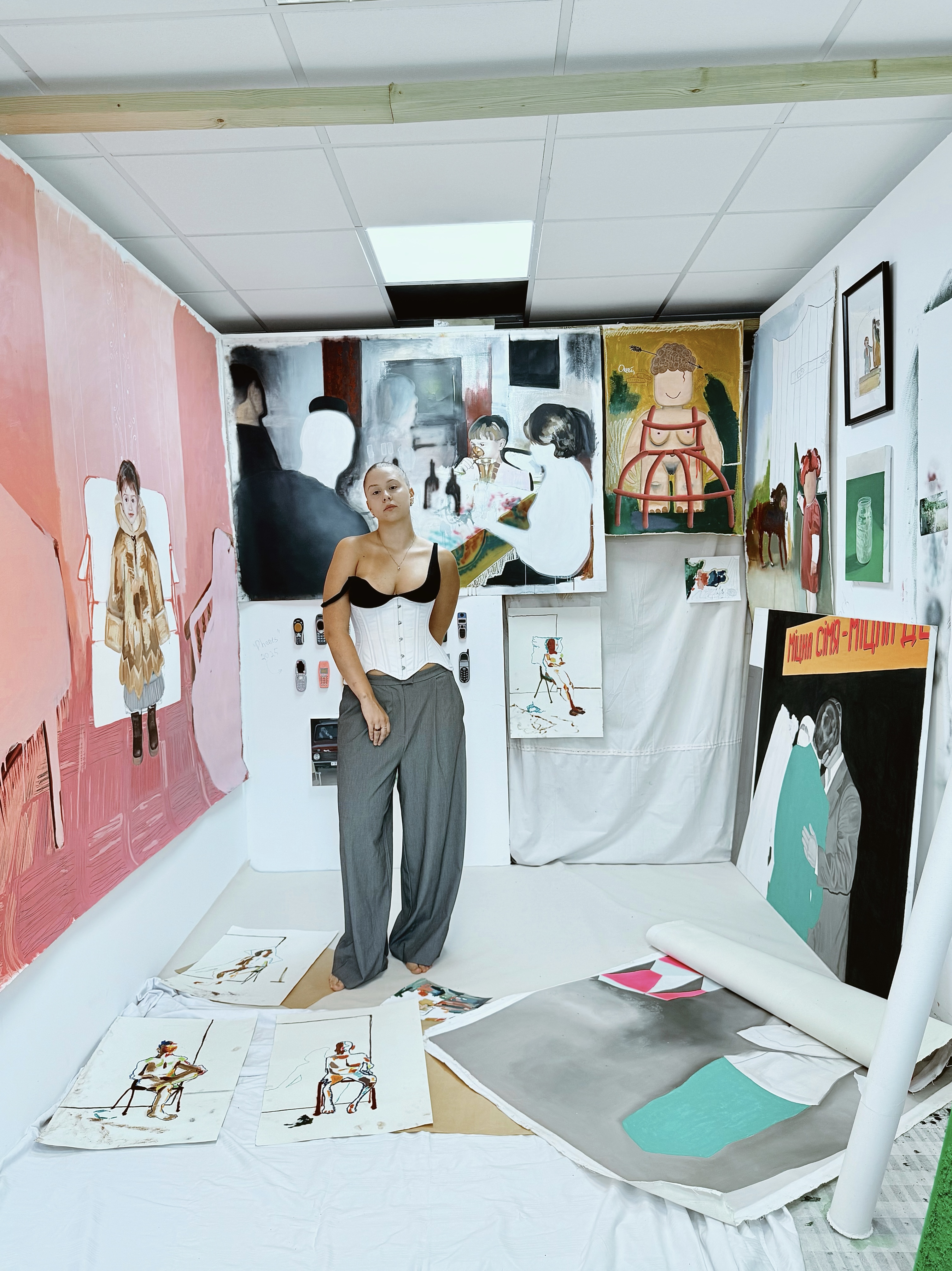 Portrait of Adriana Shportan, who works in the visual artist style (Kingston Upon Thames, United Kingdom) Photo 1 of 4.