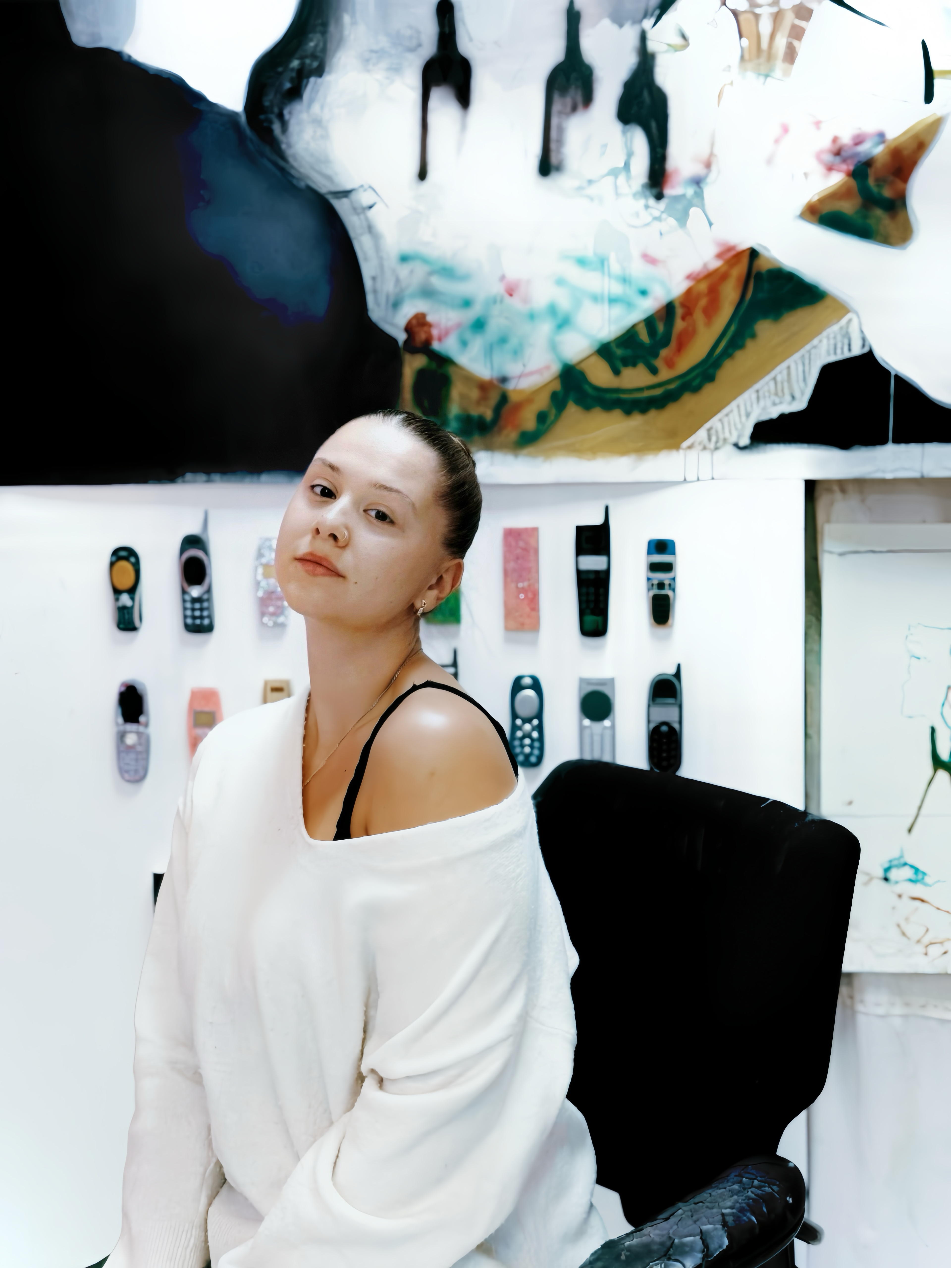 Portrait of Adriana Shportan, who works in the visual artist style (Kingston Upon Thames, United Kingdom) Photo 3 of 4.