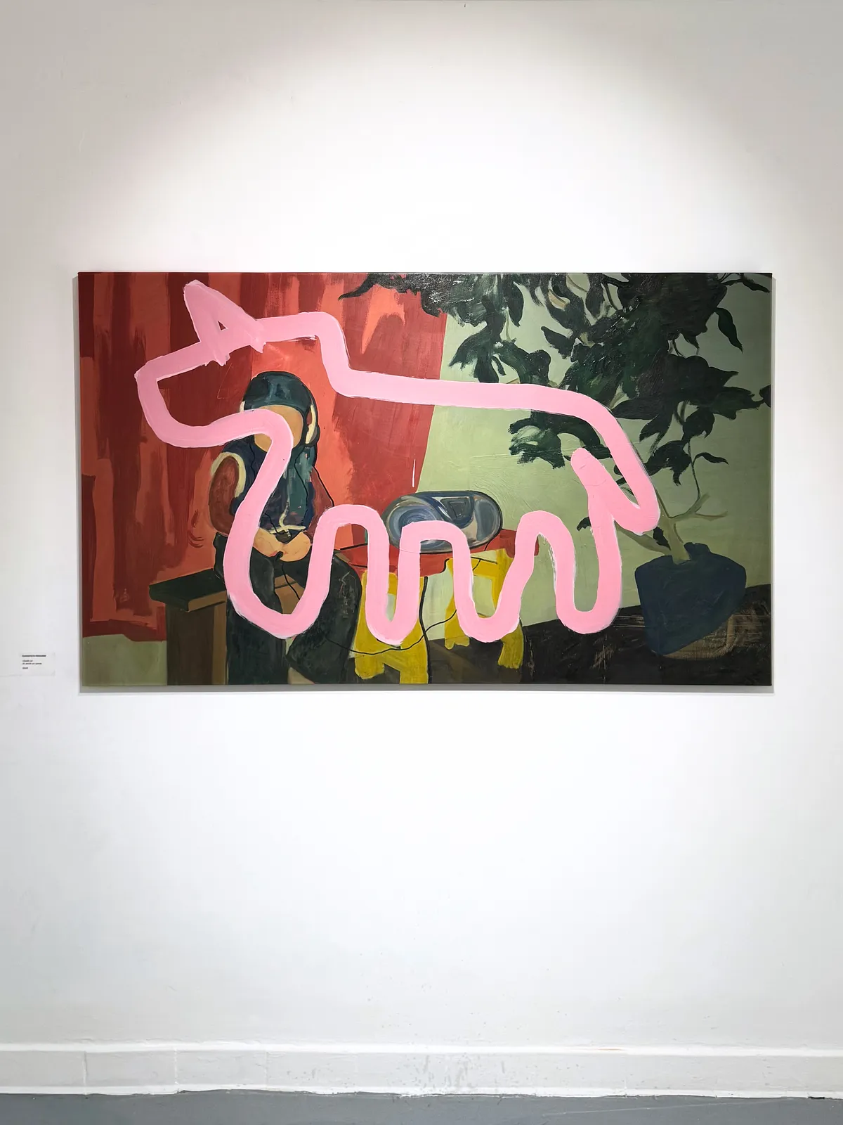 Image of Gangsta's Paradise by Adriana Shportan, size: 150X90, made of oil, acrylic on canvas, Painting medium, from London, priced at £2500 Photo 3 of 3.