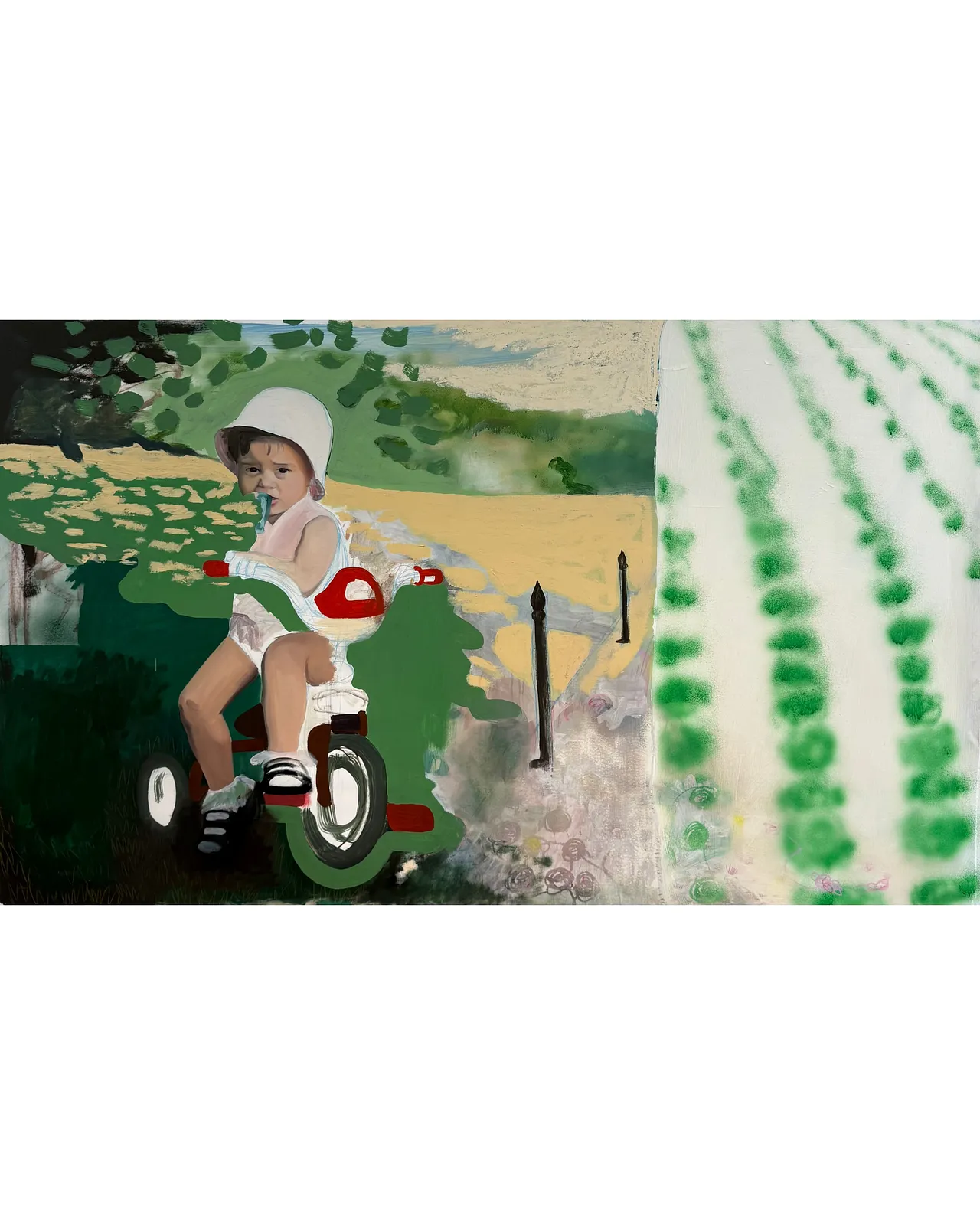 Image of Pechorna by Adriana Shportan, size: 90x150, made of oil, acrylic, spray on canvas, from London, priced at £2000 Photo 1 of 5.