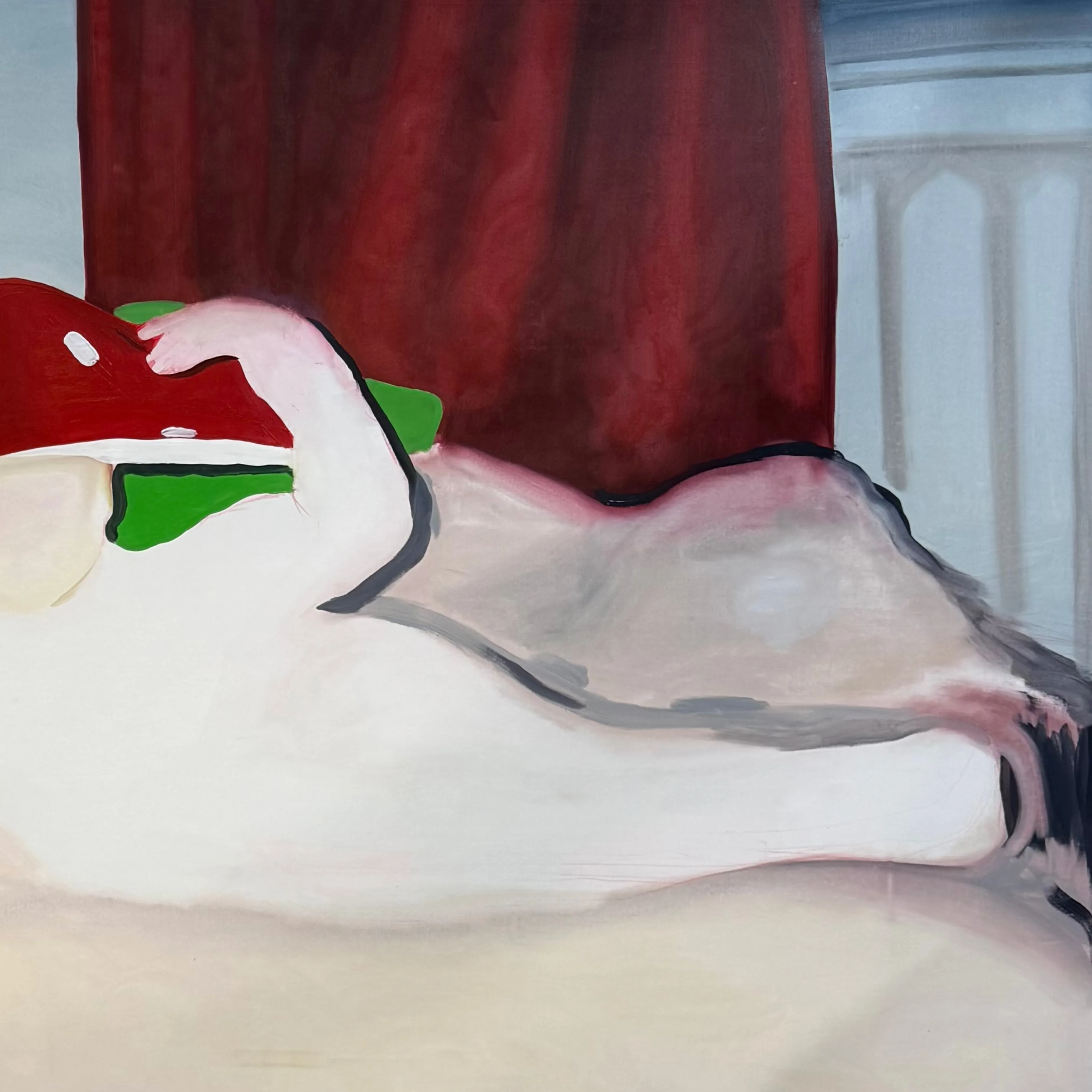 Image of Dream by Adriana Shportan, size: 97x150, made of oil on canvas, from London, priced at £2000 Photo 3 of 4.